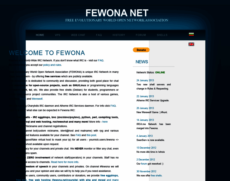 Fewona.net thumbnail