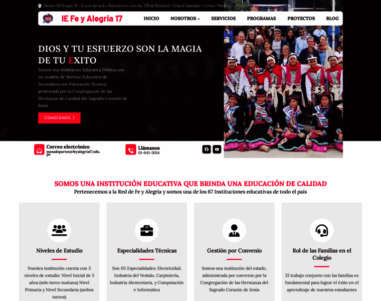 Feyalegria17.edu.pe thumbnail