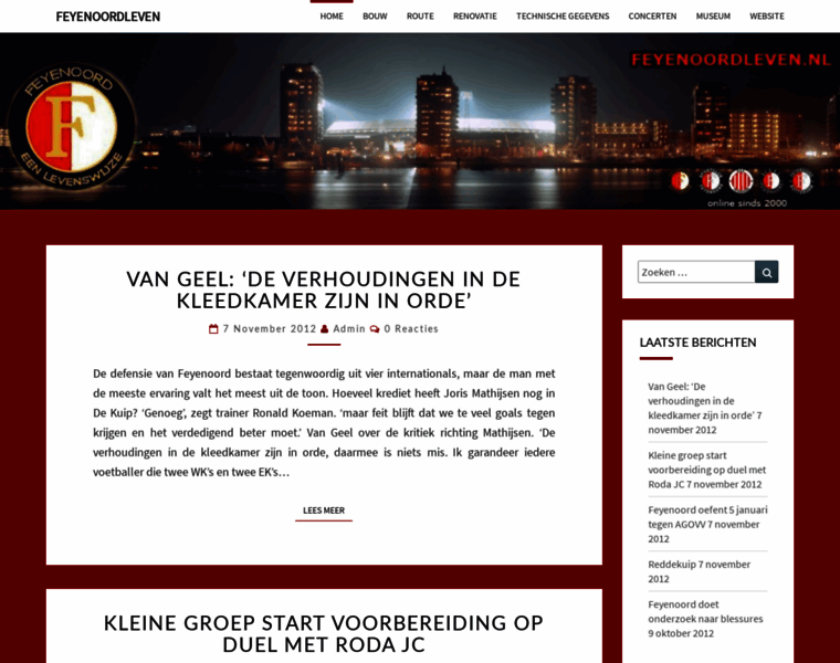 Feyenoordleven.nl thumbnail