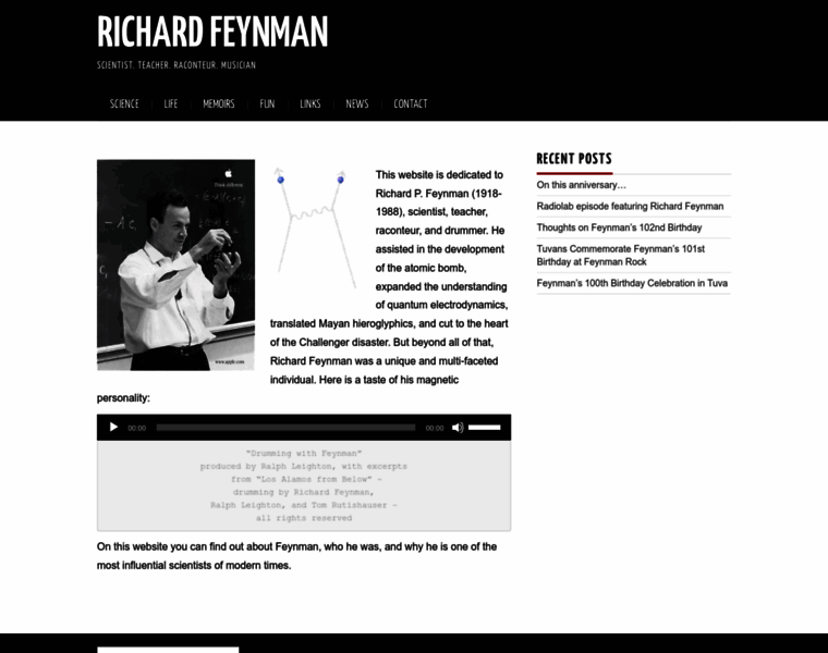 Feynman.com thumbnail