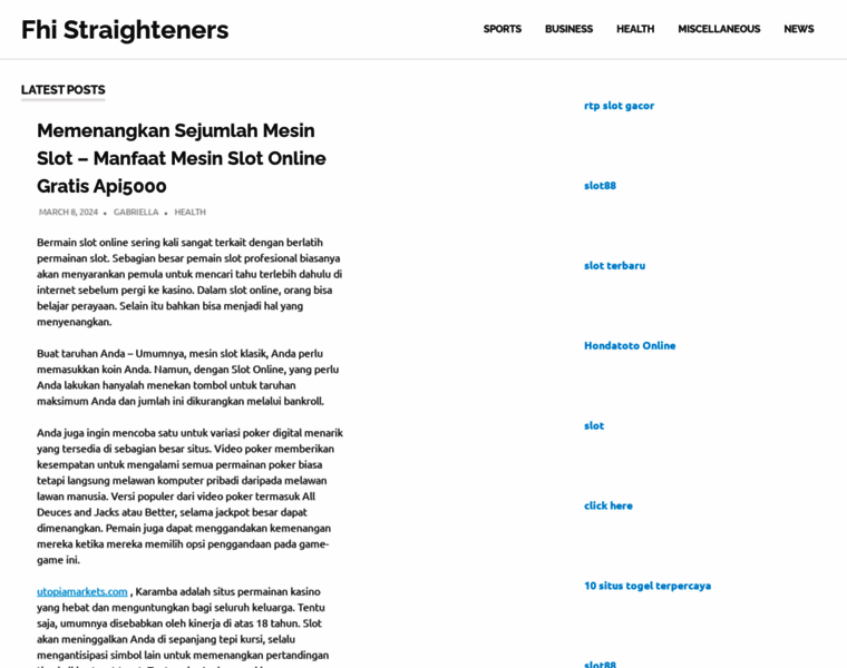 Fhistraighteners.co.uk thumbnail