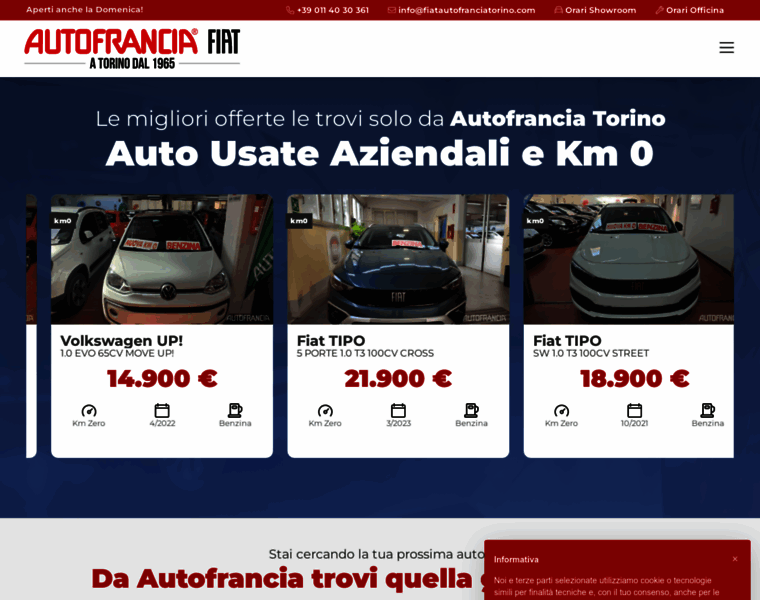 Fiatautofranciatorino.com thumbnail