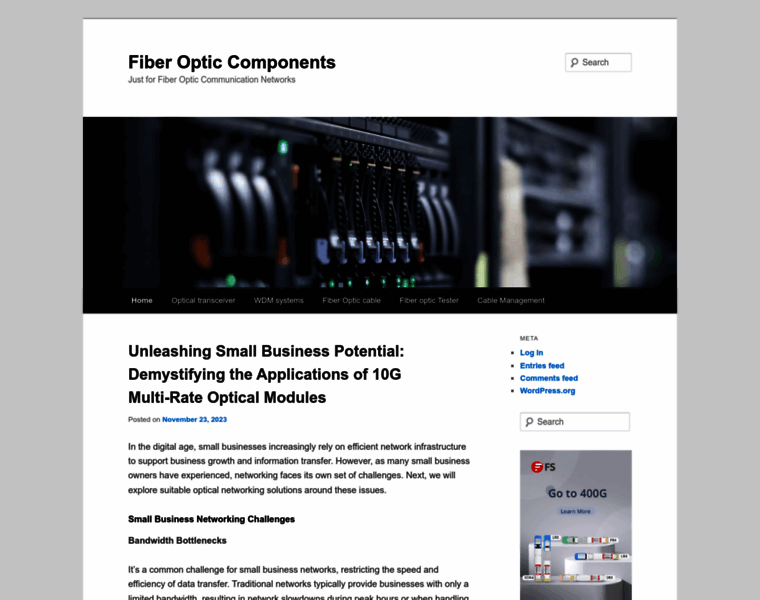 Fiber-optic-components.com thumbnail