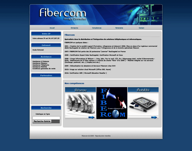 Fibercom.fr thumbnail