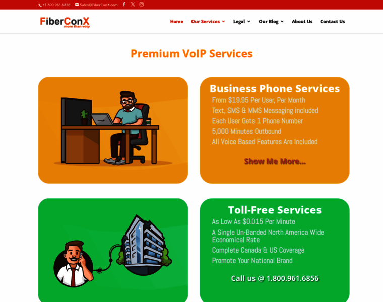 Fiberconx.com thumbnail