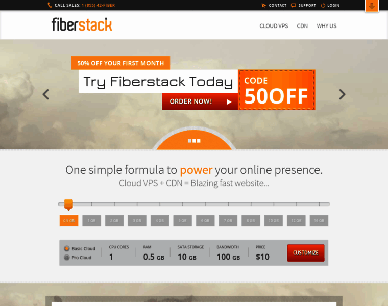 Fiberstack.com thumbnail