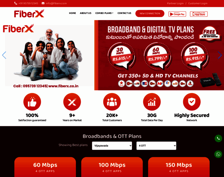 Fiberx.co.in thumbnail