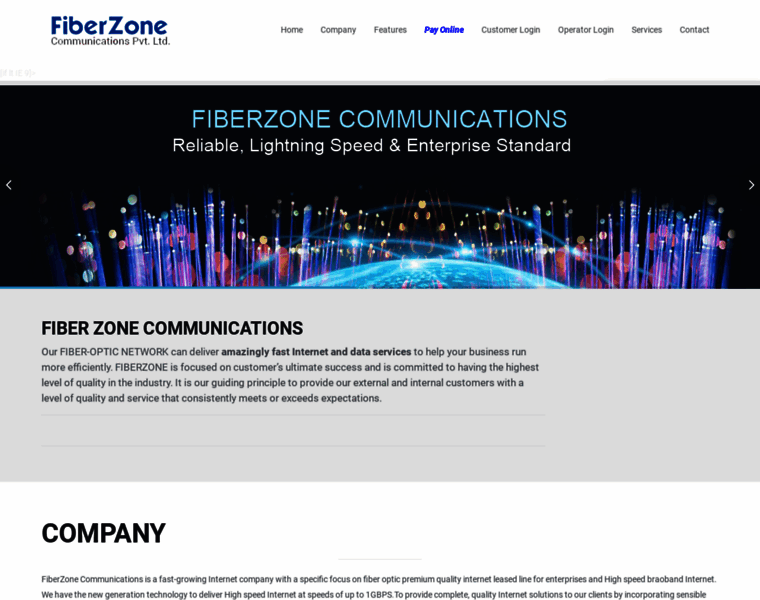 Fiberzone.in thumbnail