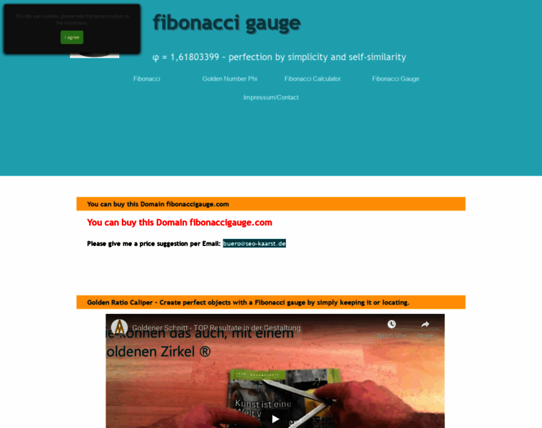 Fibonaccigauge.com thumbnail