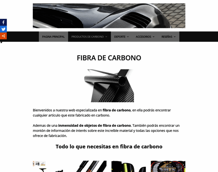 Fibradecarbono.site thumbnail