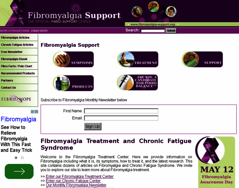 Fibromyalgia-support.org thumbnail