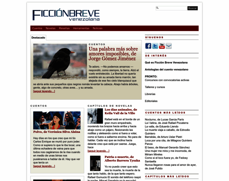 Ficcionbreve.org thumbnail