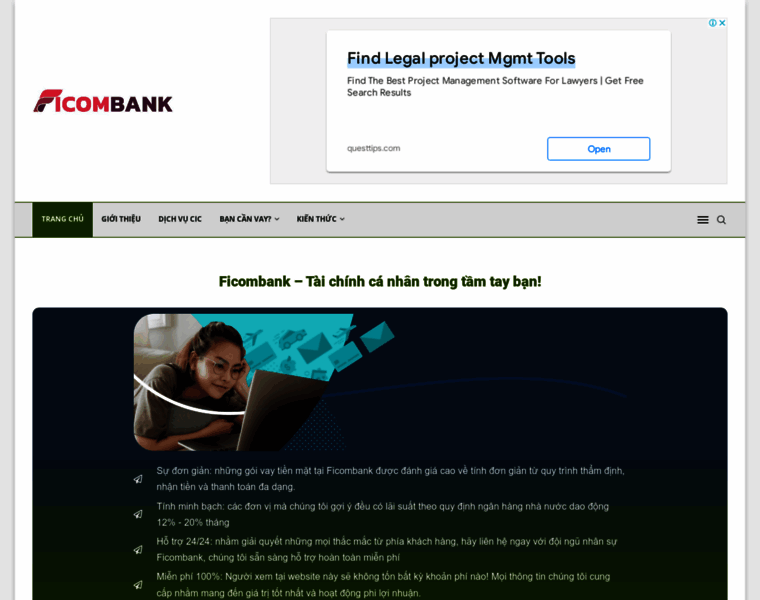 Ficombank.com.vn thumbnail
