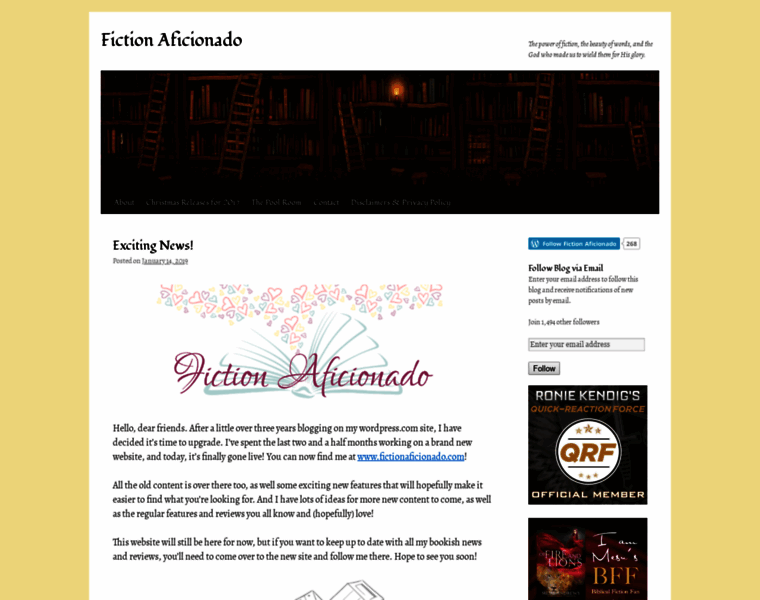 Fictionaficionadoblog.wordpress.com thumbnail