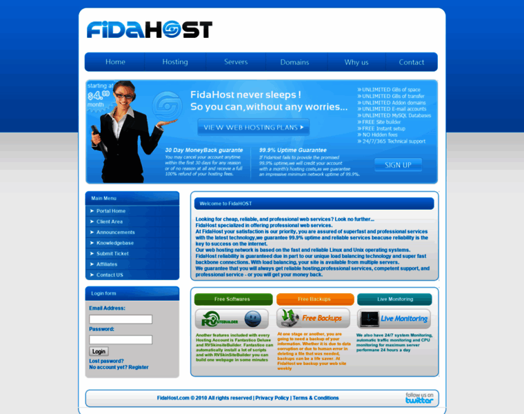 Fidahost.info thumbnail