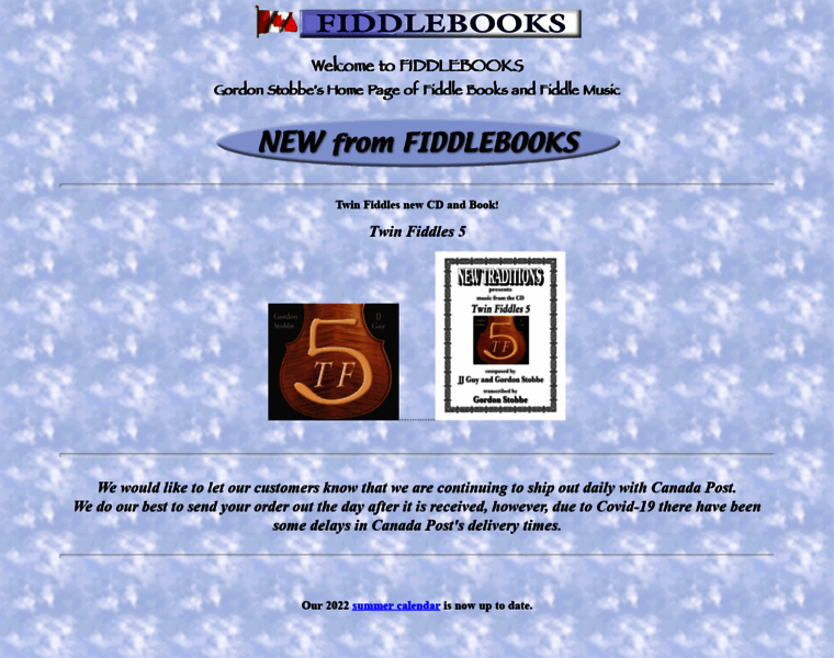 Fiddlebooks.com thumbnail