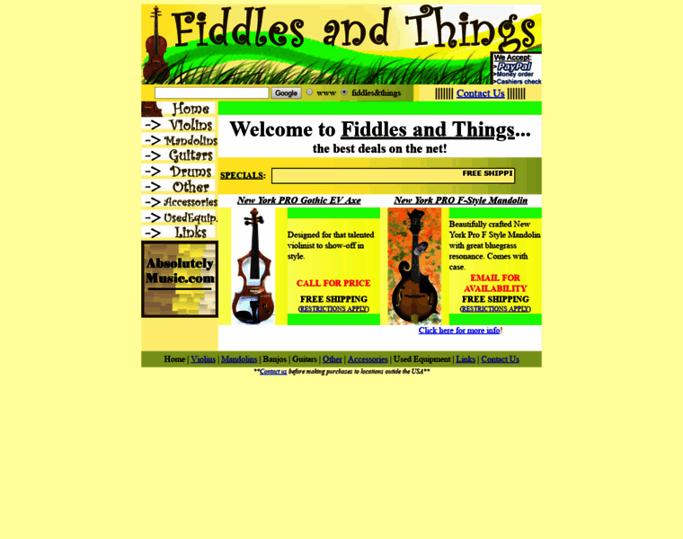 Fiddlesandthings.com thumbnail