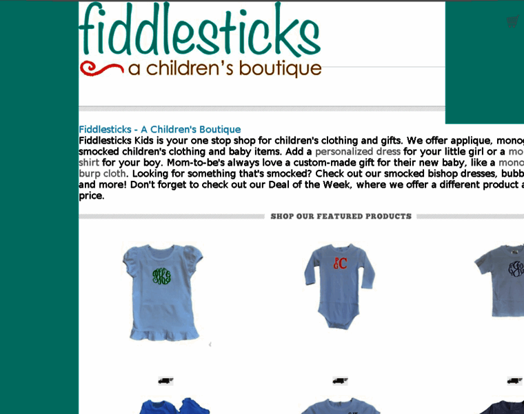 Fiddlestickskids.com thumbnail