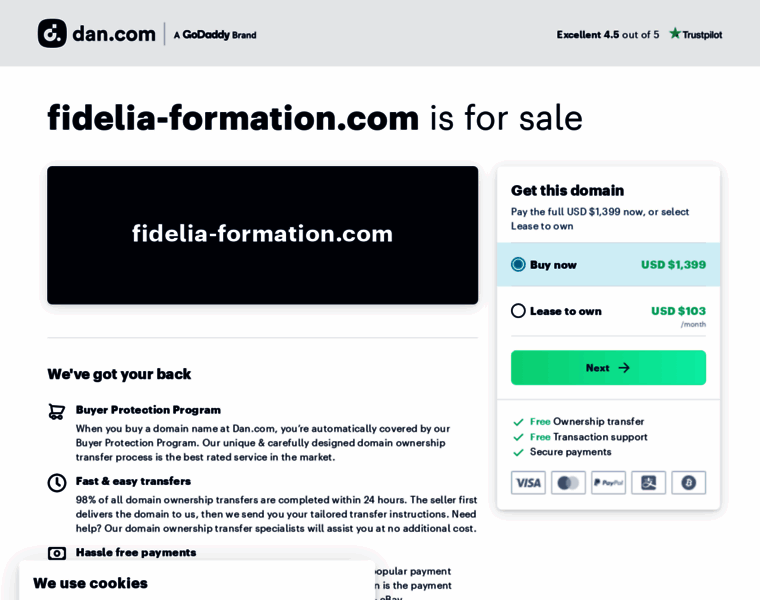 Fidelia-formation.com thumbnail
