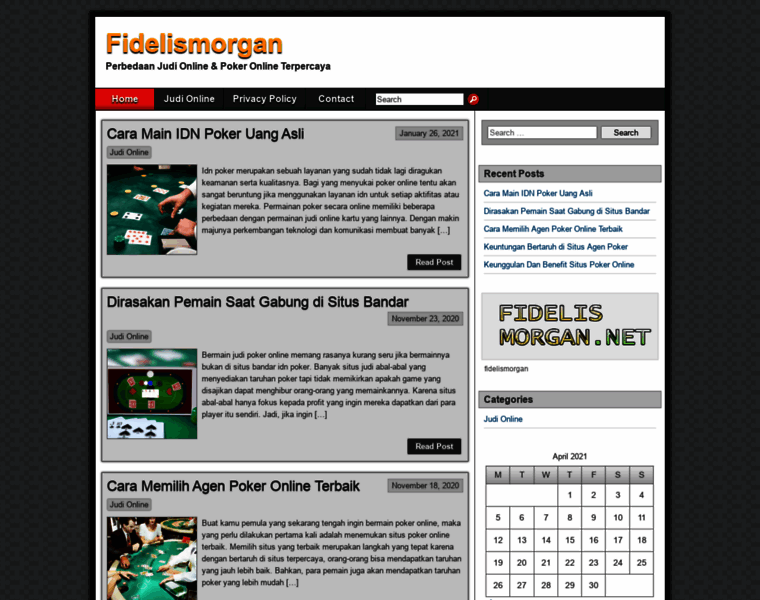 Fidelismorgan.net thumbnail
