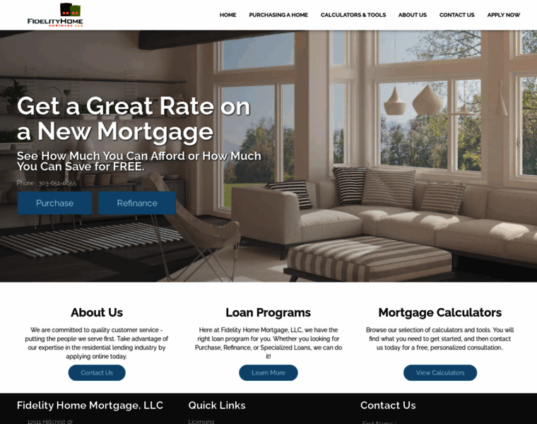 Fidelityhomemortgage.net thumbnail Fidelityhomemortgage.net thumbnail