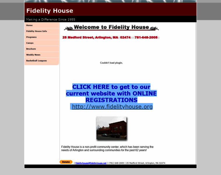 Fidelityhouse.net thumbnail