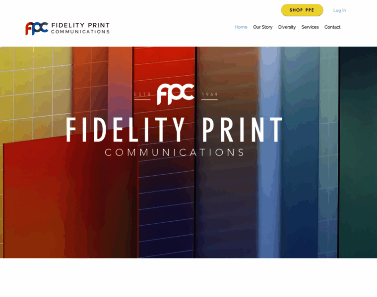 Fidelityprint.com thumbnail