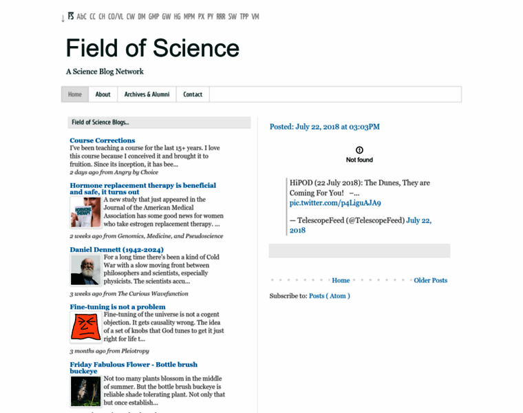 Fieldofscience.com thumbnail
