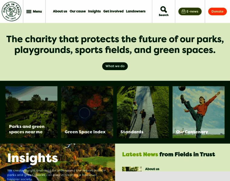 Fieldsintrust.org thumbnail Fieldsintrust.org thumbnail