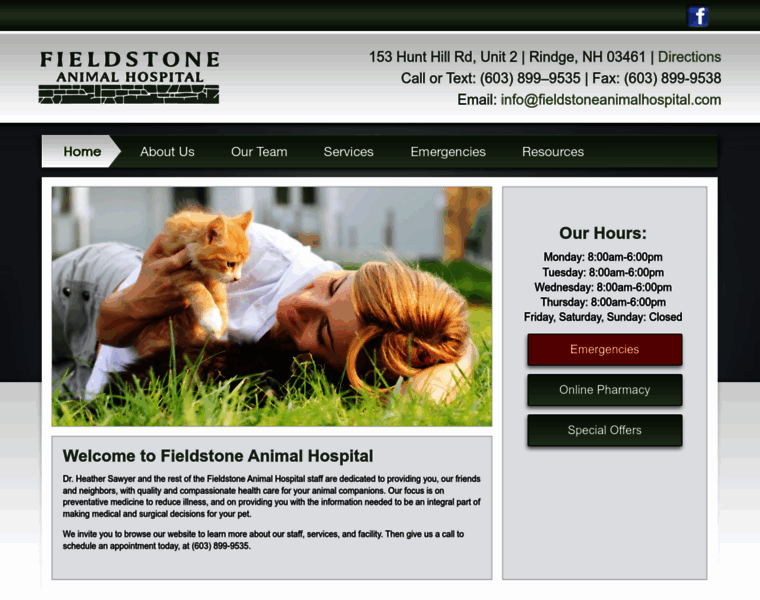 Fieldstoneanimalhospital.com thumbnail