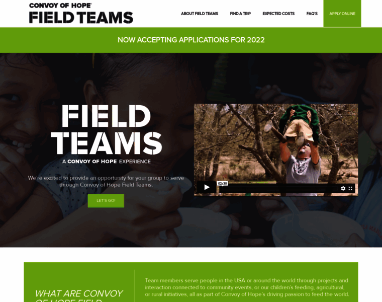 Fieldteams.convoyofhope.org thumbnail