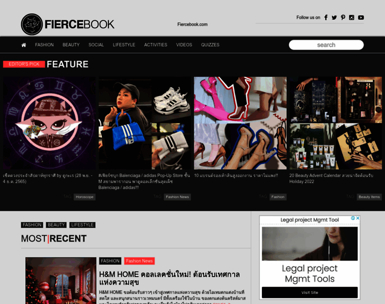 Fiercebook.com thumbnail