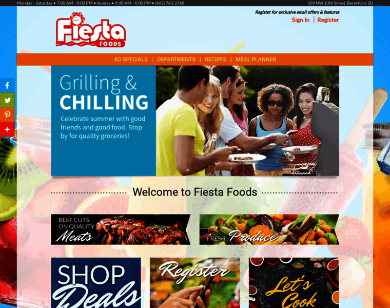 Fiestafoodsberesford.com thumbnail