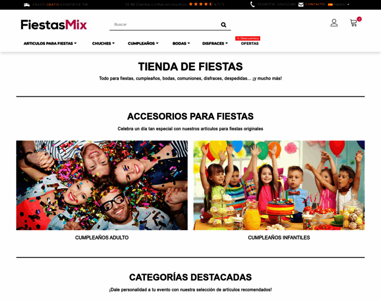 Fiestasmix.com thumbnail