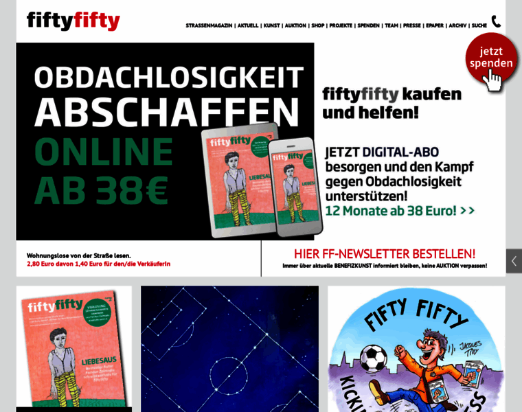 Fiftyfifty-galerie.de thumbnail