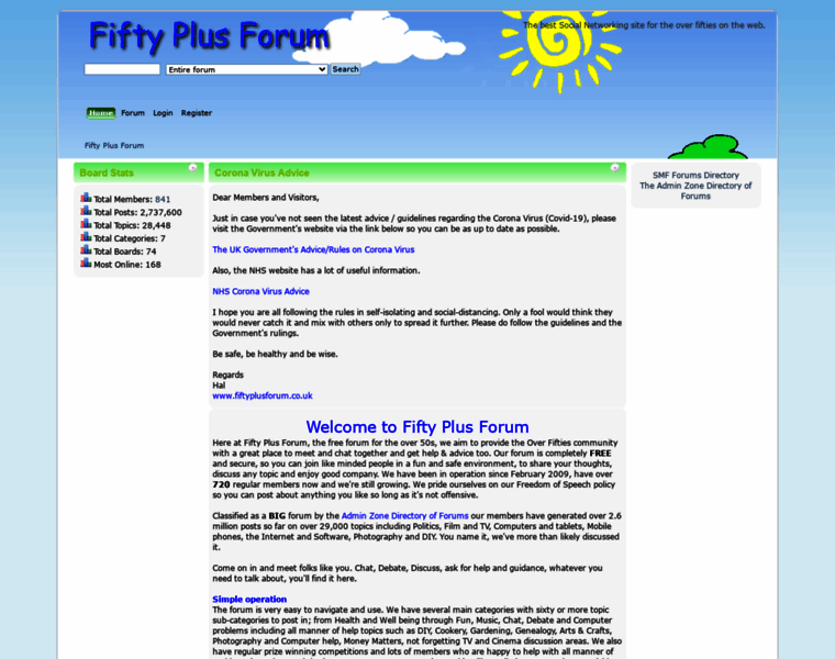 Fiftyplusforum.co.uk thumbnail