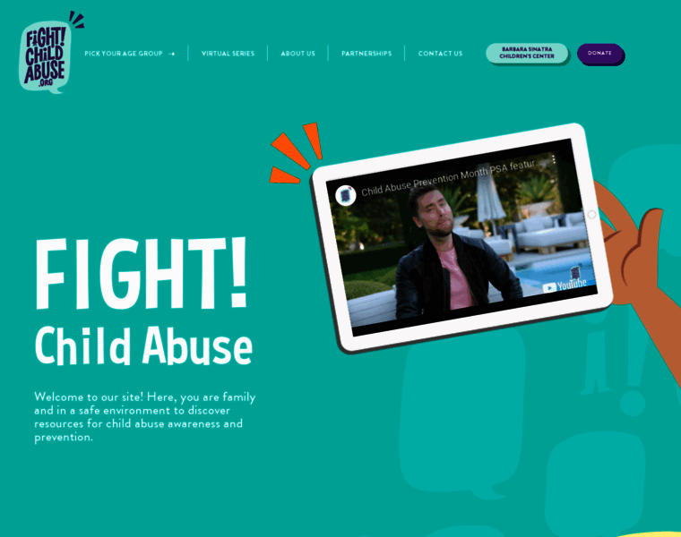 Fightchildabuse.org thumbnail