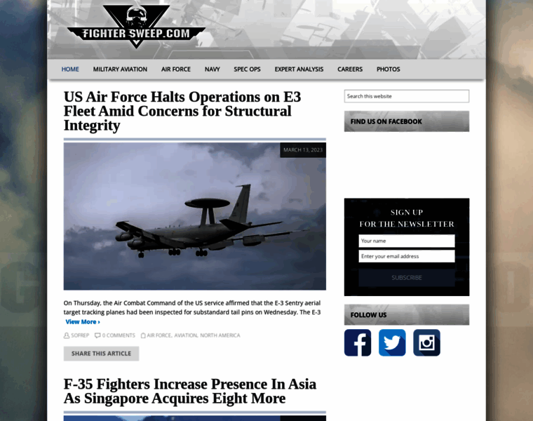 Fightersweep.com thumbnail