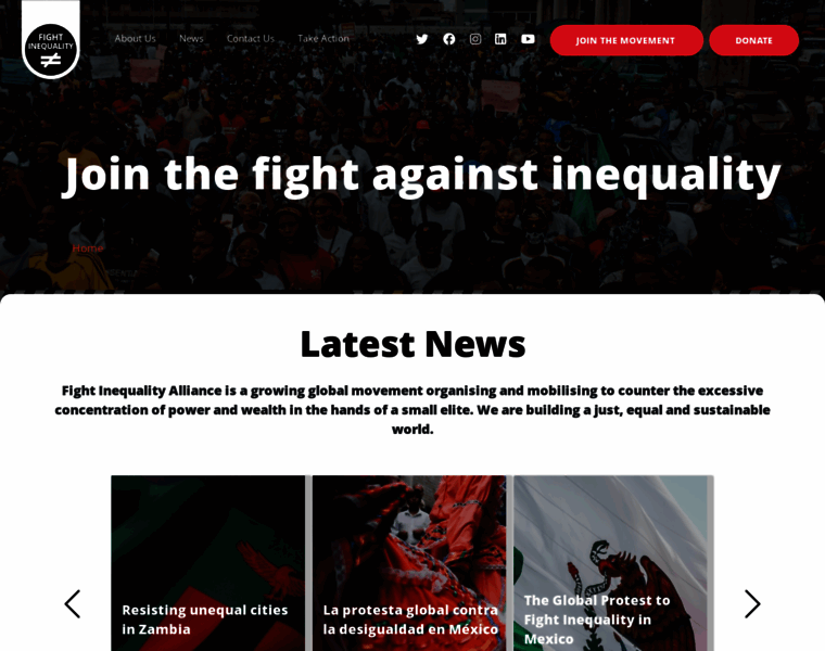 Fightinequality.org thumbnail