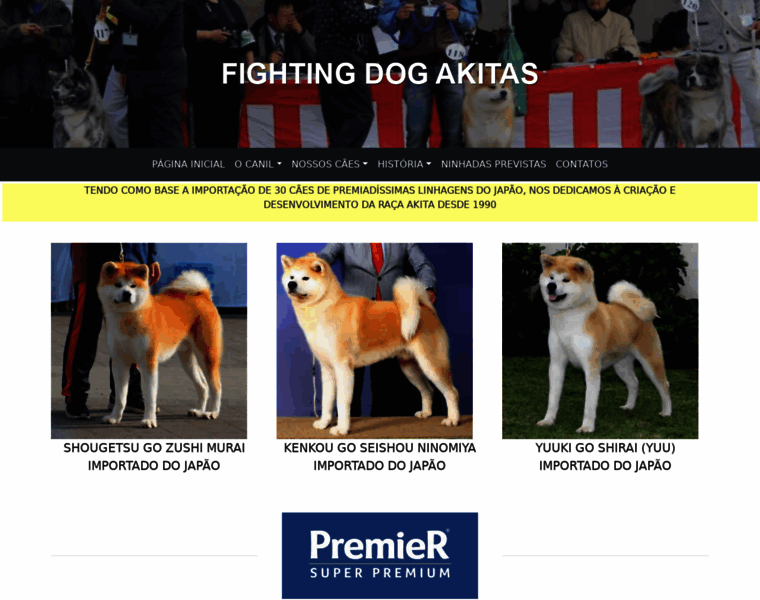 Fightingdogakitas.com.br thumbnail