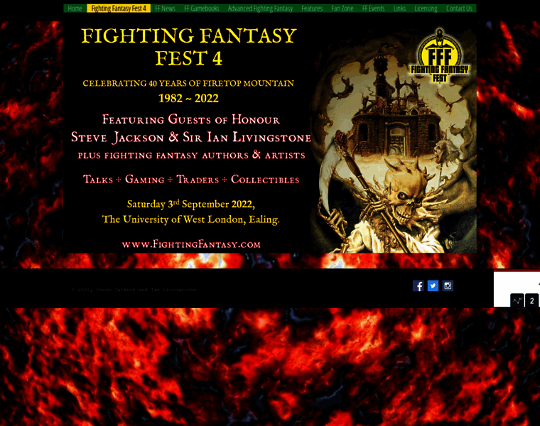 Fightingfantasygamebooks.com thumbnail
