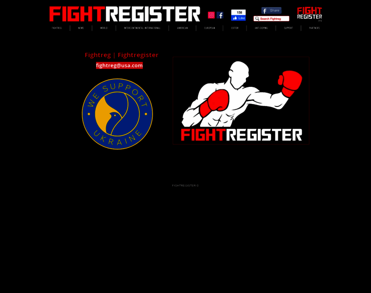 Fightregister.com thumbnail