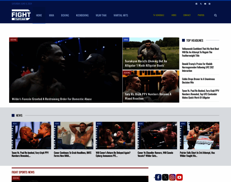 Fightsports.tv thumbnail