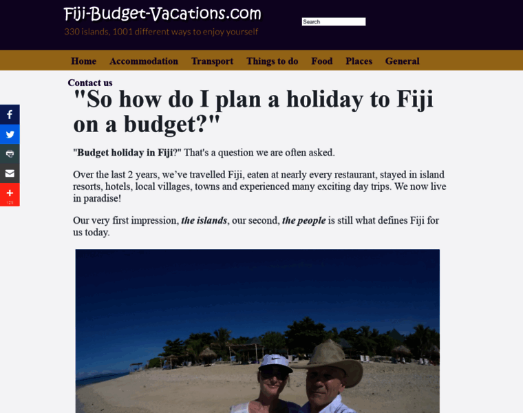 Fiji-budget-vacations.com thumbnail