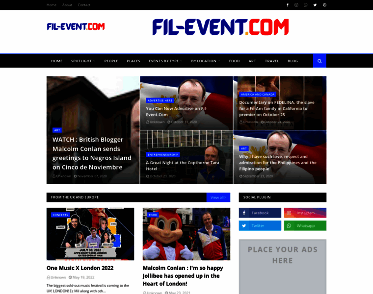 Fil-event.com thumbnail