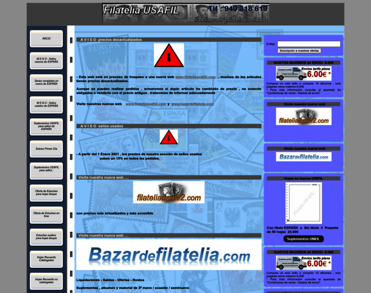 Filateliausafil.com thumbnail