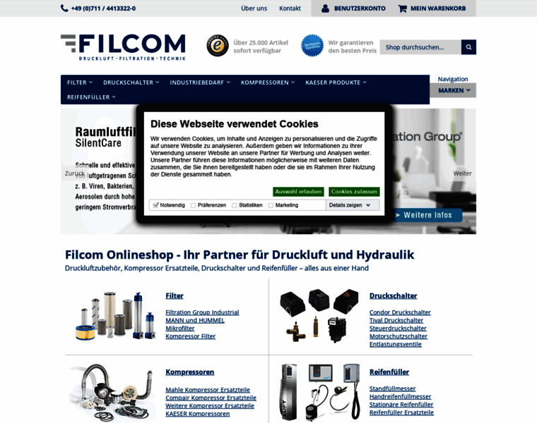 Filcom-technik.de thumbnail