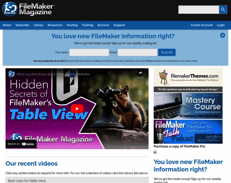 Filemakermagazine.com thumbnail