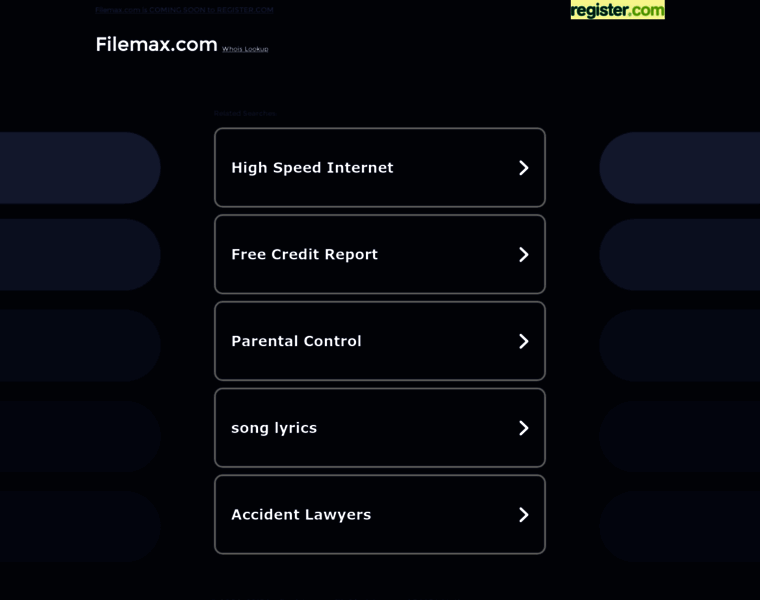 Filemax.com thumbnail Filemax.com thumbnail