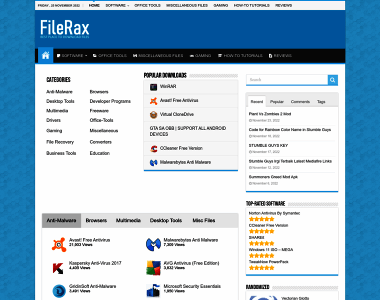 Filerax.com thumbnail